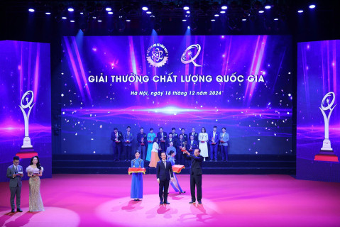 Chất lượng vượt trội, vững bền tương lai – Công ty Cổ Phần Gỗ MDF VRG Kiên Giang  tự hào nhận Giải thưởng Chất lượng Quốc gia năm 2023